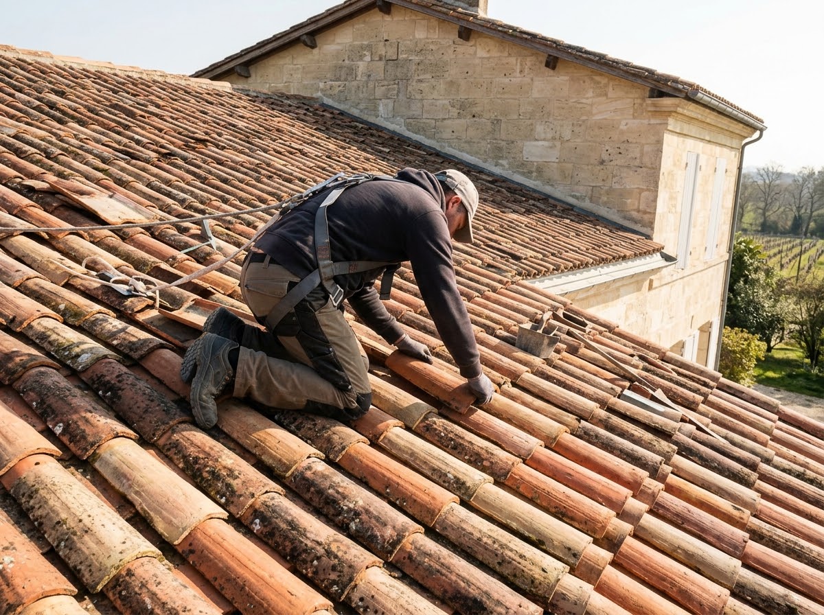 Couvreurs sur un chantier (photo à venir)