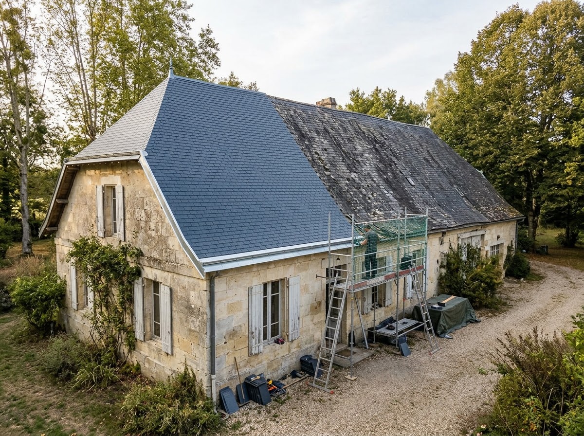 Réfection de toiture (photo à venir)